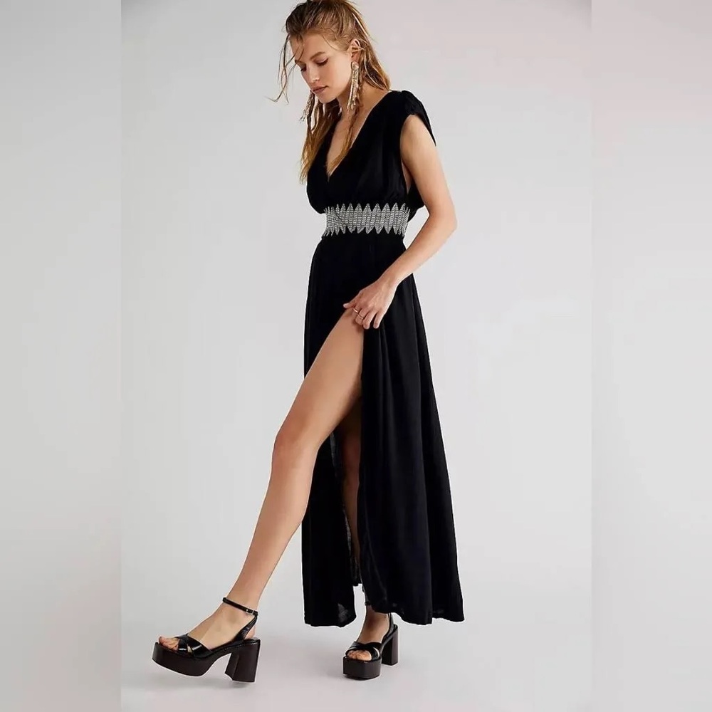 NWT Free People Devon Maxi Dress Z22